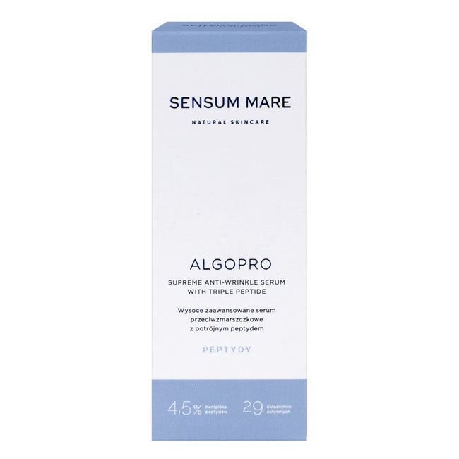 Sensum Mare Algopro wysoce zaawansowane serum przeciwzmarszczkowe z potrójnym peptydem 30ml