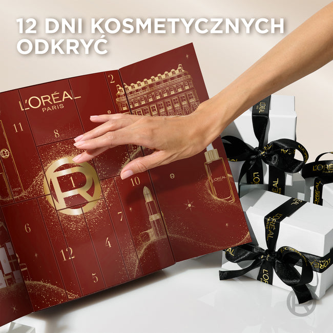 L'Oreal Paris Holidays kalendarz adwentowy 12szt