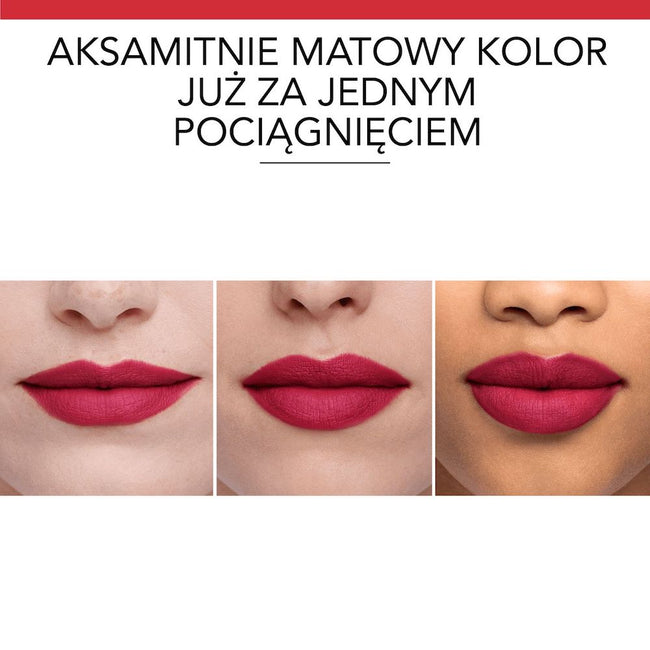 Bourjois Rouge Velvet The Lipstick matowa pomadka do ust