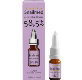 Snailmed Przeciwstarzeniowo-rewitalizujące serum z kwasem hialuronowym i witaminami 8ml