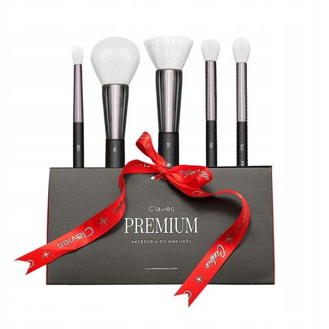 Clavier Premium zestaw pędzli do makijażu 5szt.