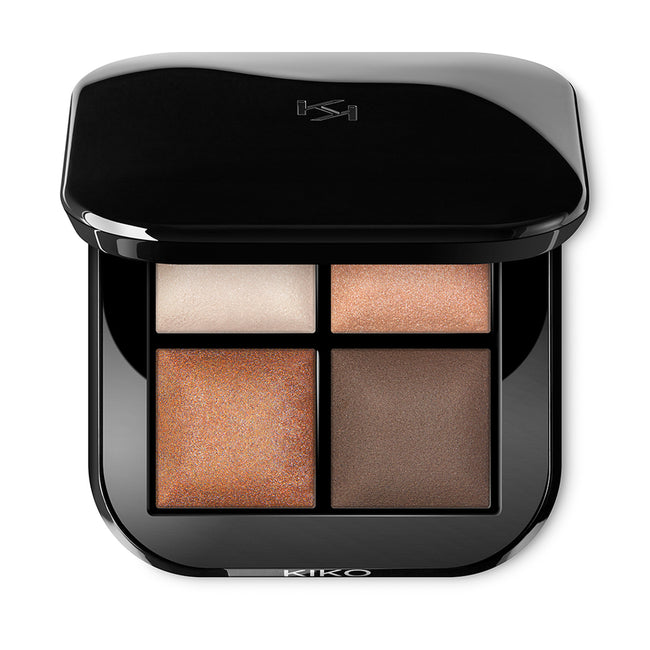KIKO Milano Bright Quartet Baked Eyeshadow Palette paleta czterech wypiekanych cieni do powiek