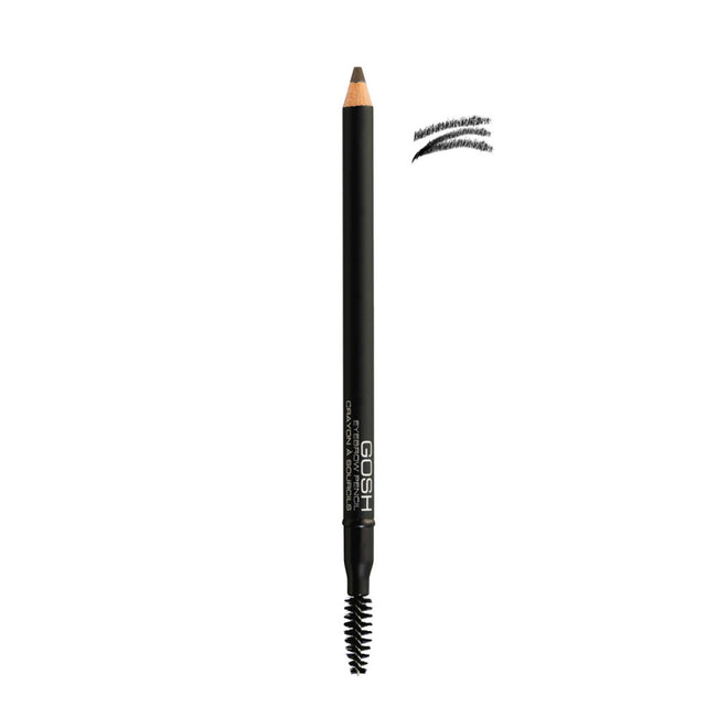 Gosh Eyebrow Pencil kredka do brwi ze szczoteczką