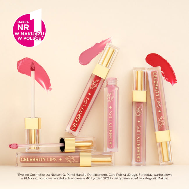 Eveline Cosmetics Celebrity Lips długotrwała blurująca pomadka matowa w płynie 4ml
