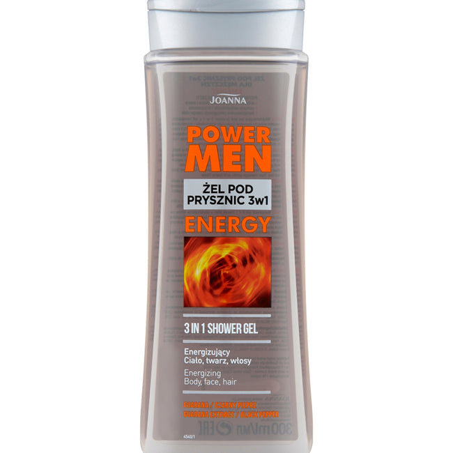 Joanna Power Men Energy żel pod prysznic 3w1 300ml