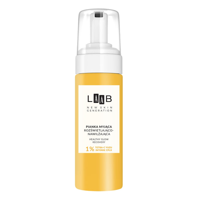 AA LAAB Tetra-C Yuzu pianka do mycia twarzy nawilżająco-rozświetlająca 150ml