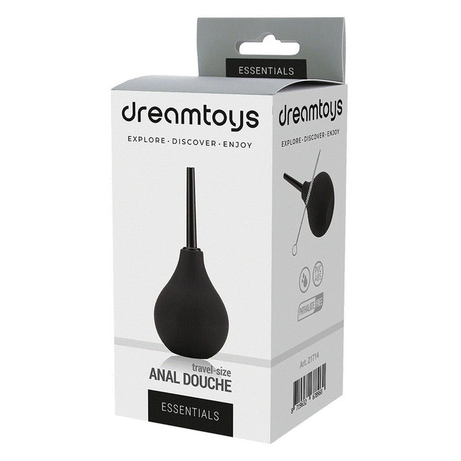 Dream Toys Essentials Anal Douche Travel Size gruszka do lewatywy Black
