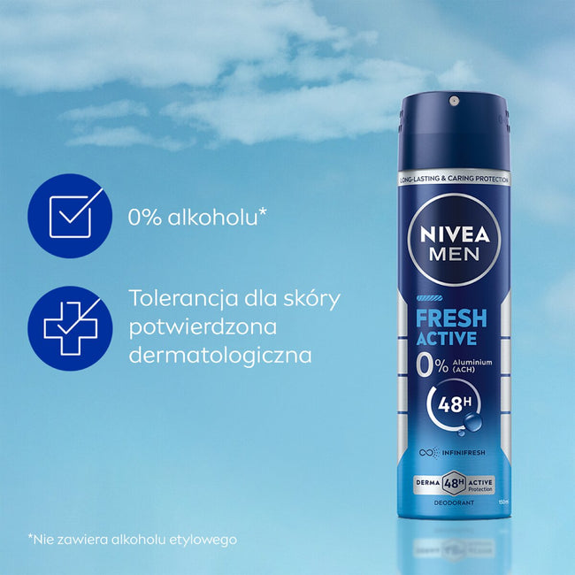 Nivea Men Fresh Active dezodorant spray 150ml