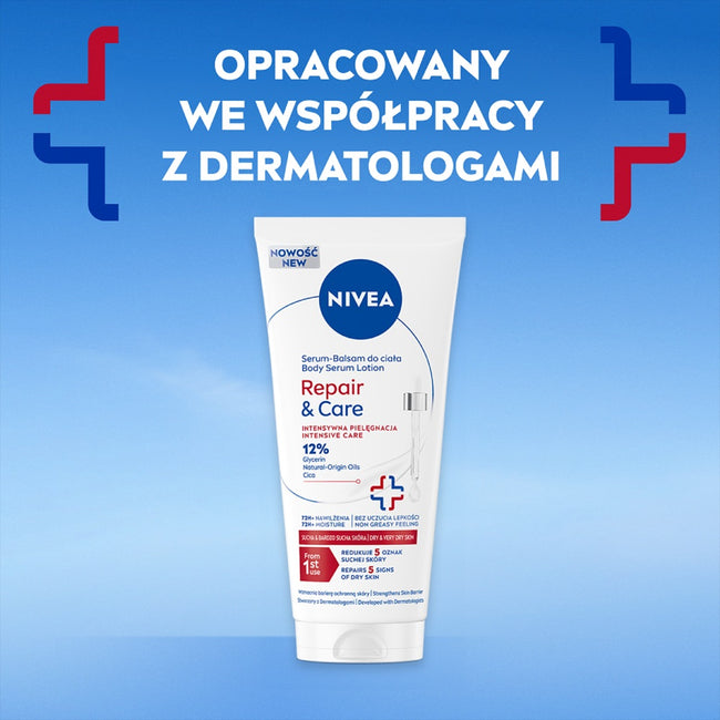 Nivea Repair & Care regenerujące serum-balsam do ciała 200ml