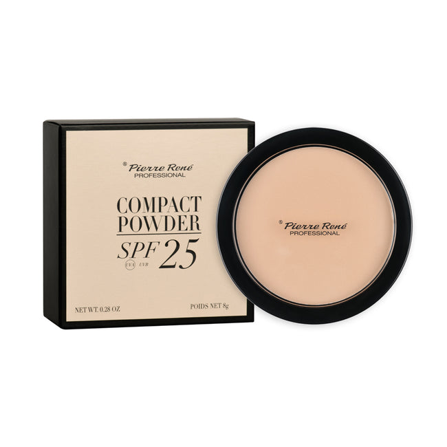 Pierre Rene Professional Compact Powder SPF25 puder prasowany 8g