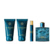 Versace Eros zestaw woda perfumowana spray 100ml + balsam po goleniu 75ml + żel pod prysznic 75ml + woda perfumowana spray 10ml