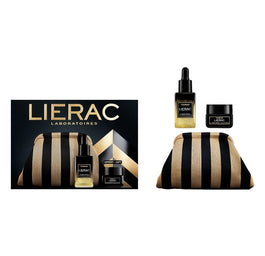 LIERAC Premium zestaw serum przeciwstarzeniowe 30ml + przeciwstarzeniowy krem pod oczy 20ml + kosmetyczka