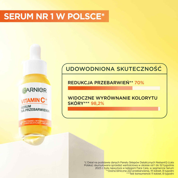 Garnier Vitamin C+ serum na przebarwienia 4% 30ml