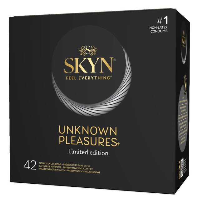 Unimil Skyn Unknown Pleasures Limited Edition nielateksowe prezerwatywy mix 42szt.