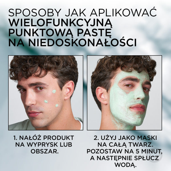 L'Oreal Paris Men Expert Derma Control punktowa pasta na niedoskonałości 45ml