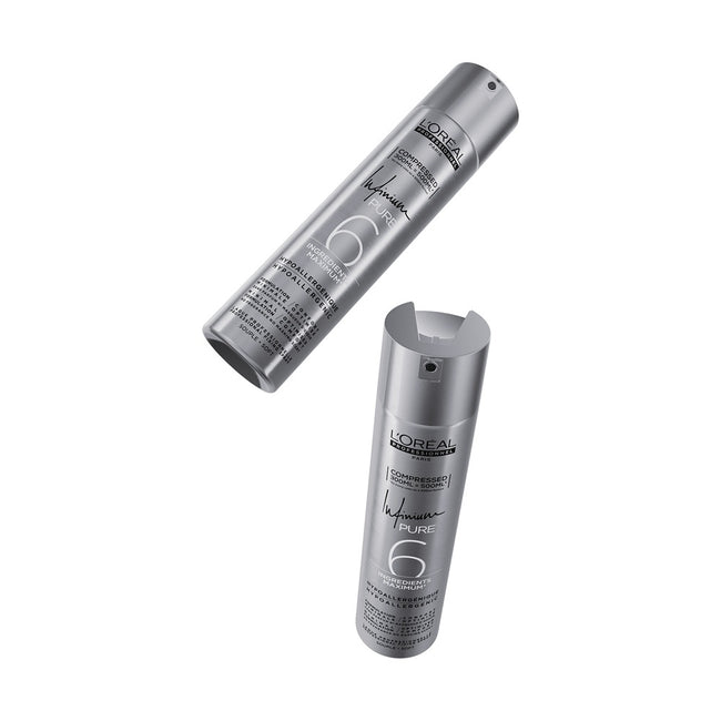 L'Oreal Professionnel Infinium Pure utrwalający lakier do włosów Soft 500ml