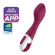 Satisfyer Hot Spot podgrzewany wibrator Violet