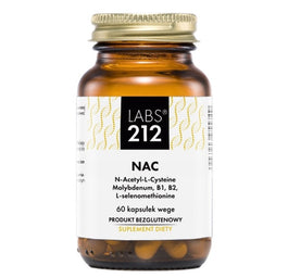 LABS212 NAC N-Acetylo-L-Cysteina 300 mg suplement diety 60 kapsułek