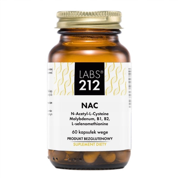 LABS212 NAC N-Acetylo-L-Cysteina 300 mg suplement diety 60 kapsułek