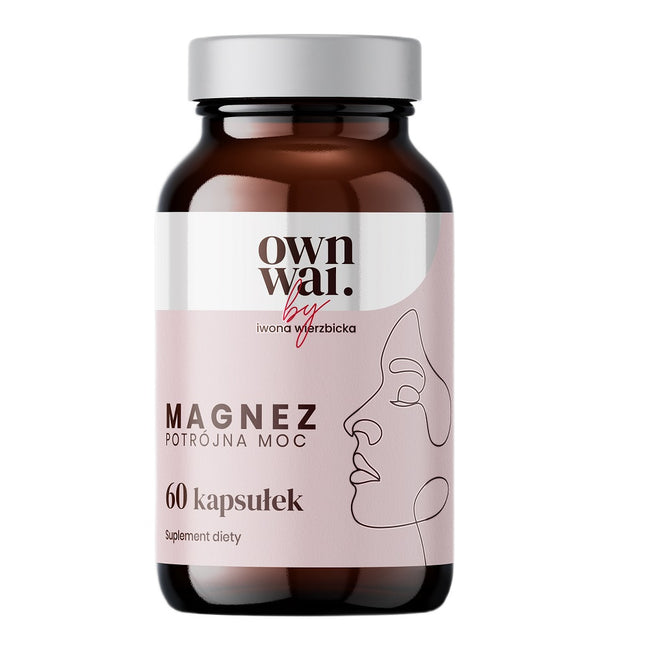 Ownwai Magnez suplement diety 60 kapsułek