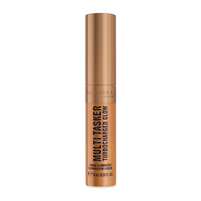 Rimmel Multi Tasker Turbocharged Glow rozświetlający bronzer w płynie