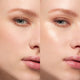 KIKO Milano Glow Fusion Gleam Dream Highlighter rozświetlacz do twarzy w płynie z aplikatorem gąbkowym 14ml