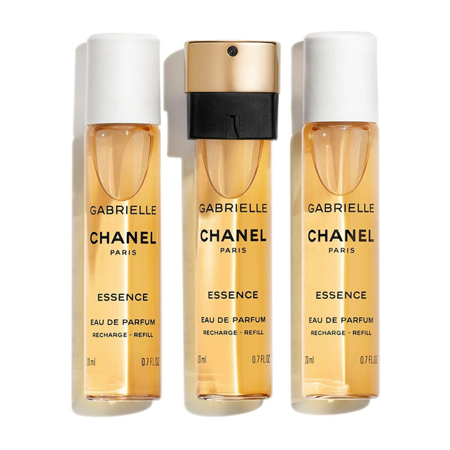 Chanel Gabrielle Essence zestaw woda perfumowana spray + wkłady 3x20ml