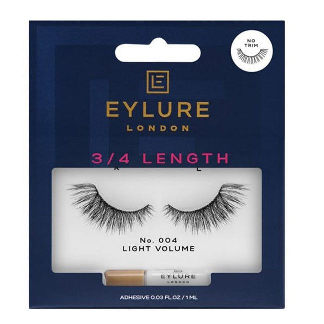 Eylure 3/4 Length Lashes sztuczne rzęsy z klejem efekt pogrubienia