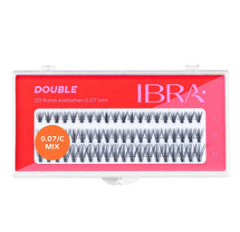 Ibra Double kępki sztucznych rzęs 60szt.