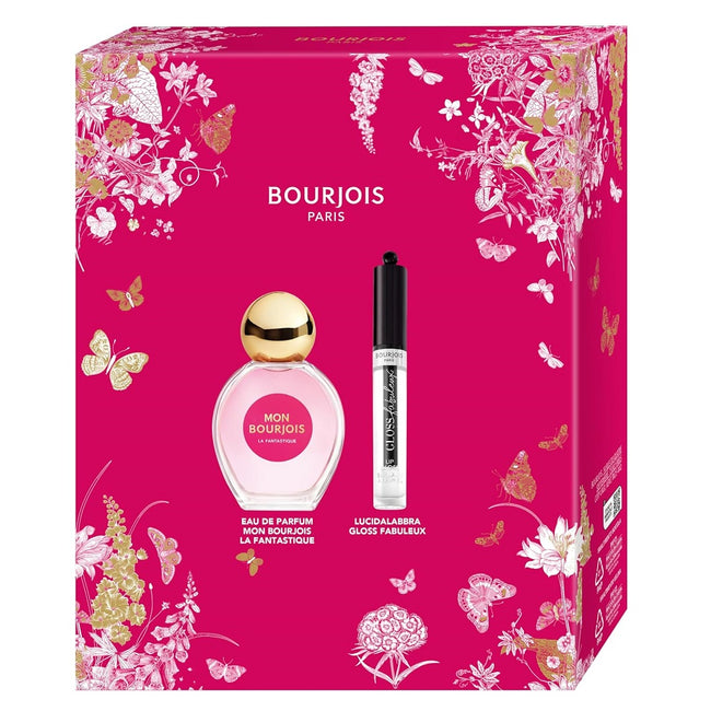 Bourjois Mon Bourjois La Fantastique zestaw woda perfumowana spray 50ml + błyszczyk do ust 01 3.5ml