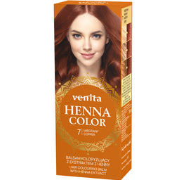 Venita Henna Color balsam koloryzujący z ekstraktem z henny 7 Miedziany 75ml