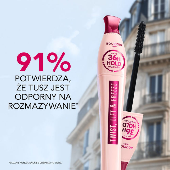Bourjois Twist Lift & Freeze podkręcający tusz do rzęs 8ml