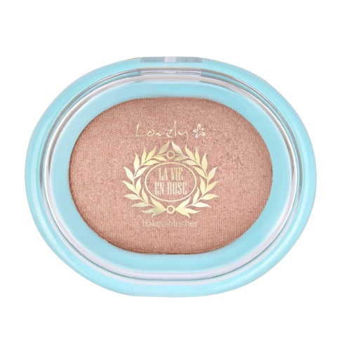 Lovely La Vie En Rose Baked Blusher wypiekany róż do twarzy