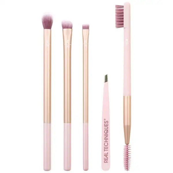 Real Techniques Naturally Beautiful zestaw pędzli do makijażu oczu 5szt