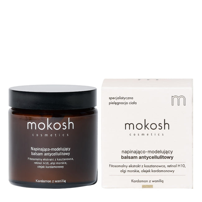 Mokosh Napinająco-modelujący balsam antycellulitowy Kardamon z wanilią 120ml