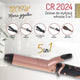Camry Hair Styler zestaw do stylizacji włosów 5in1 1200W płytka falująca 3D + lokówka 32mm + lokówka 19mm + szczotka prostująca + płytki karbujące Zig-Zag