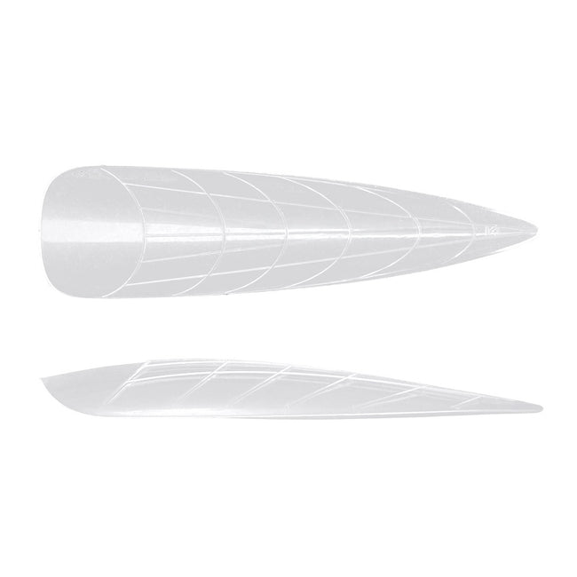 Elisium Quick Shape Nail Form Mini formy do przedłużania paznokci Oval 24szt