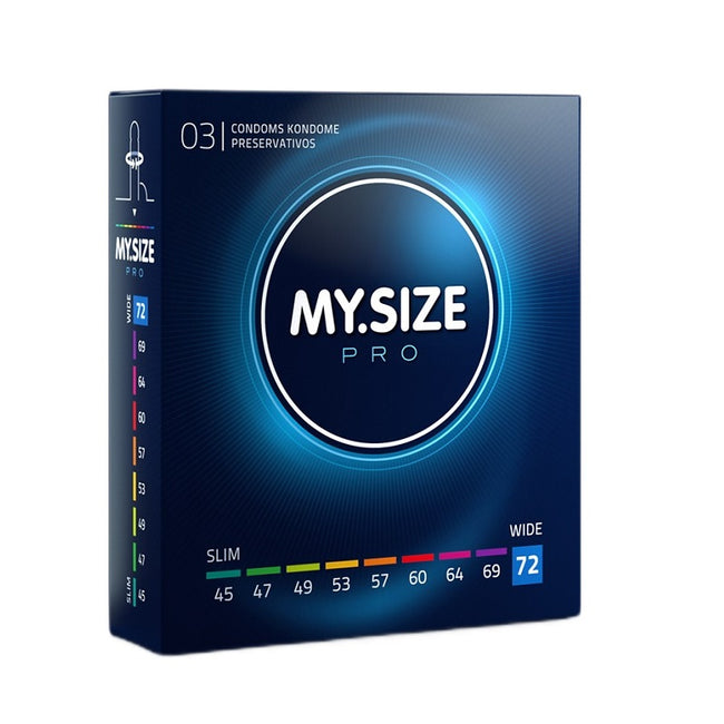 MY.SIZE PRO Condoms prezerwatywy 72mm 3szt