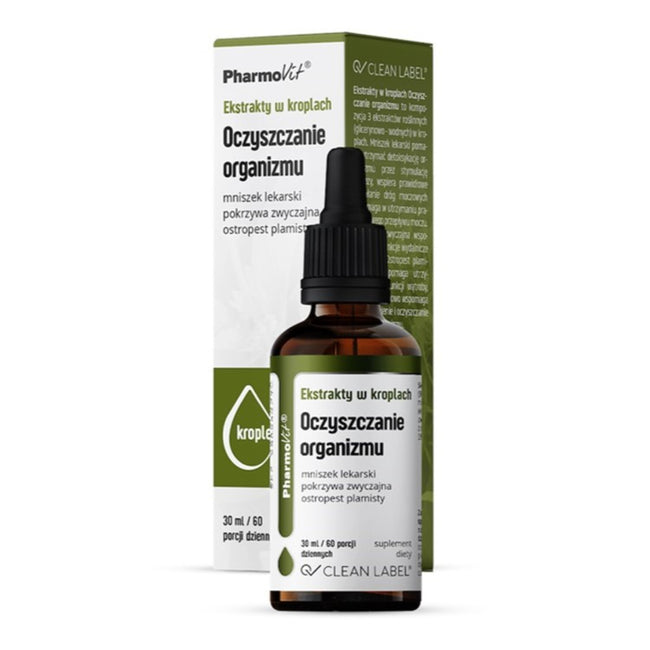 Pharmovit Oczyszczanie organizmu suplement diety w kroplach 30ml