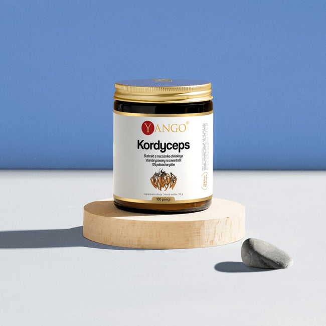 Yango Kordyceps ekstrakt 10% polisacharydów suplement diety 50g