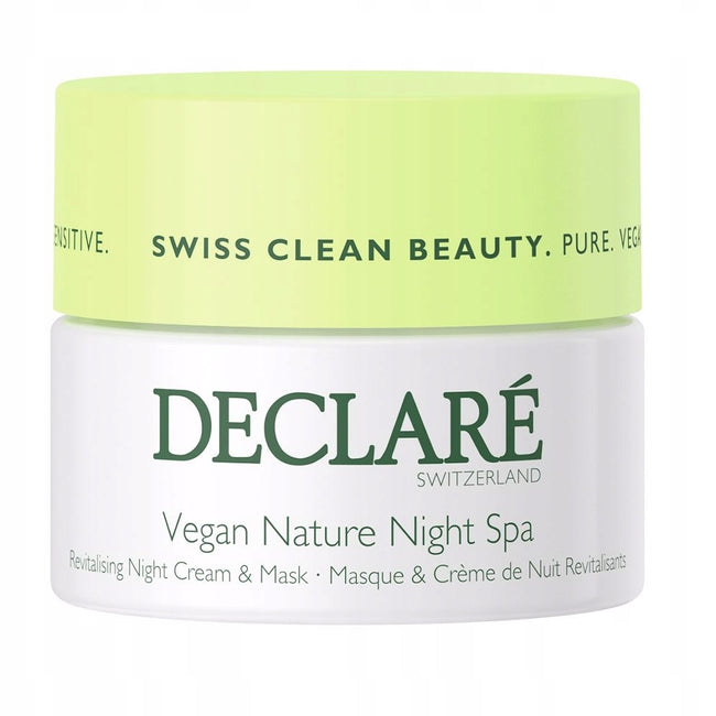 Declare Vegan Nature wegański krem-maska na noc 50ml
