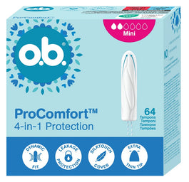 O.B. ProComfort™ Mini tampony 64szt.