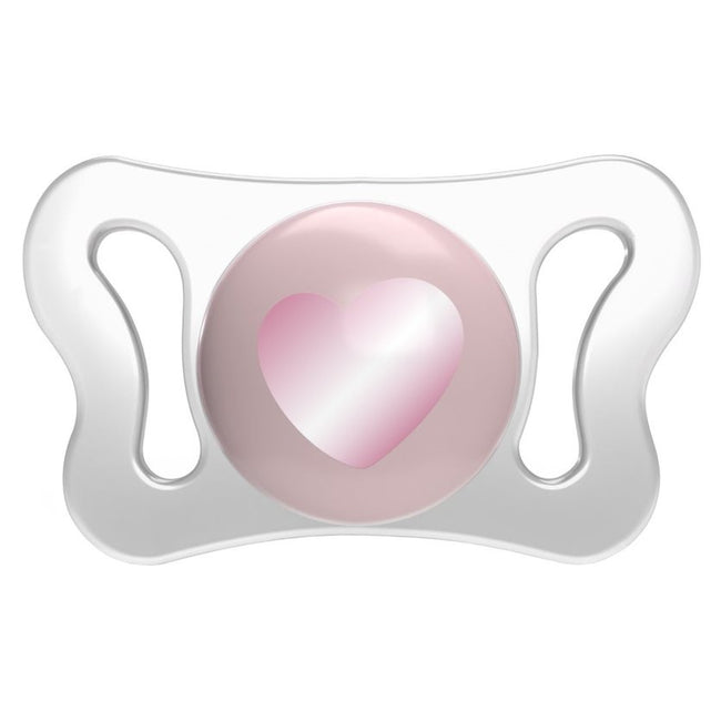 Chicco PhysioForma silikonowy smoczek do uspokajania Micro 0-2m+ Różowy 2szt.