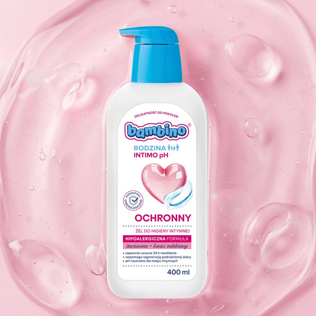 Bambino Rodzina Intimo pH ochronny żel do higieny intymnej 400ml