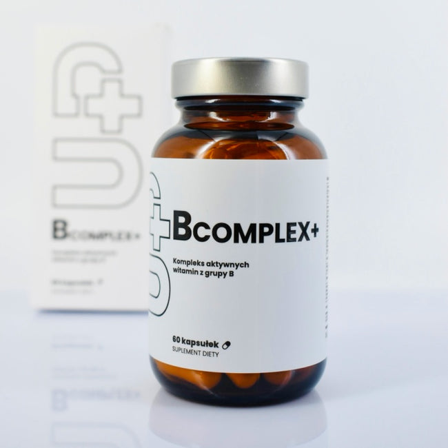UP Health Pharma B Complex+ UP kompleks witamin z grupy B suplement diety 60 kapsułek
