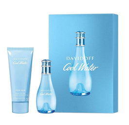 Davidoff Cool Water Woman zestaw woda toaletowa spray 30ml + balsam do ciała 75ml