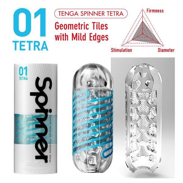 TENGA Spinner Tetra 01 masturbator wielokrotnego użytku