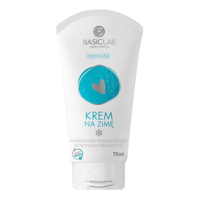 BasicLab Famillias zimowy krem ochronny dla całej rodziny 75ml