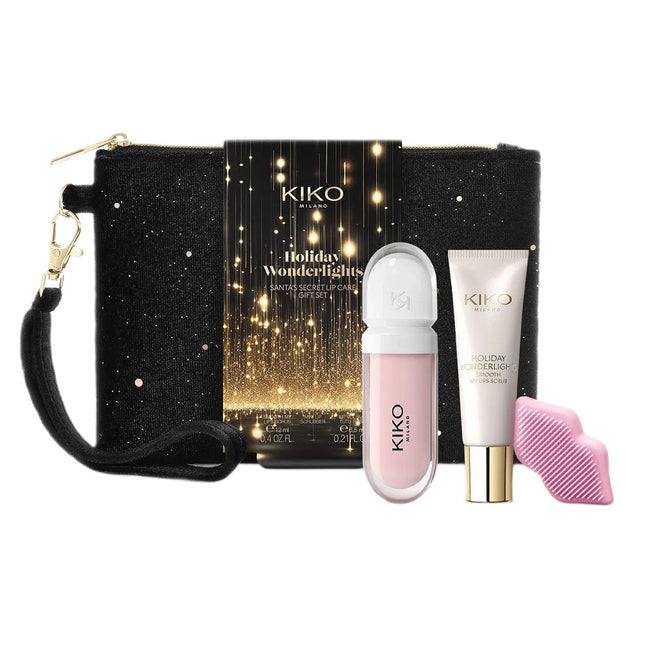 KIKO Milano Holiday Wonderlights Santa’s Secret Lip Care Gift Set zestaw upominkowy do pielęgnacji ust