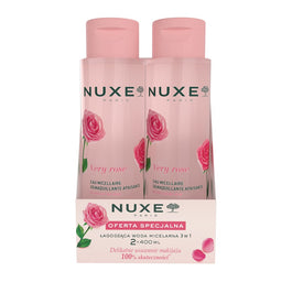Nuxe Very Rose łagodząca woda micelarna 2x400ml